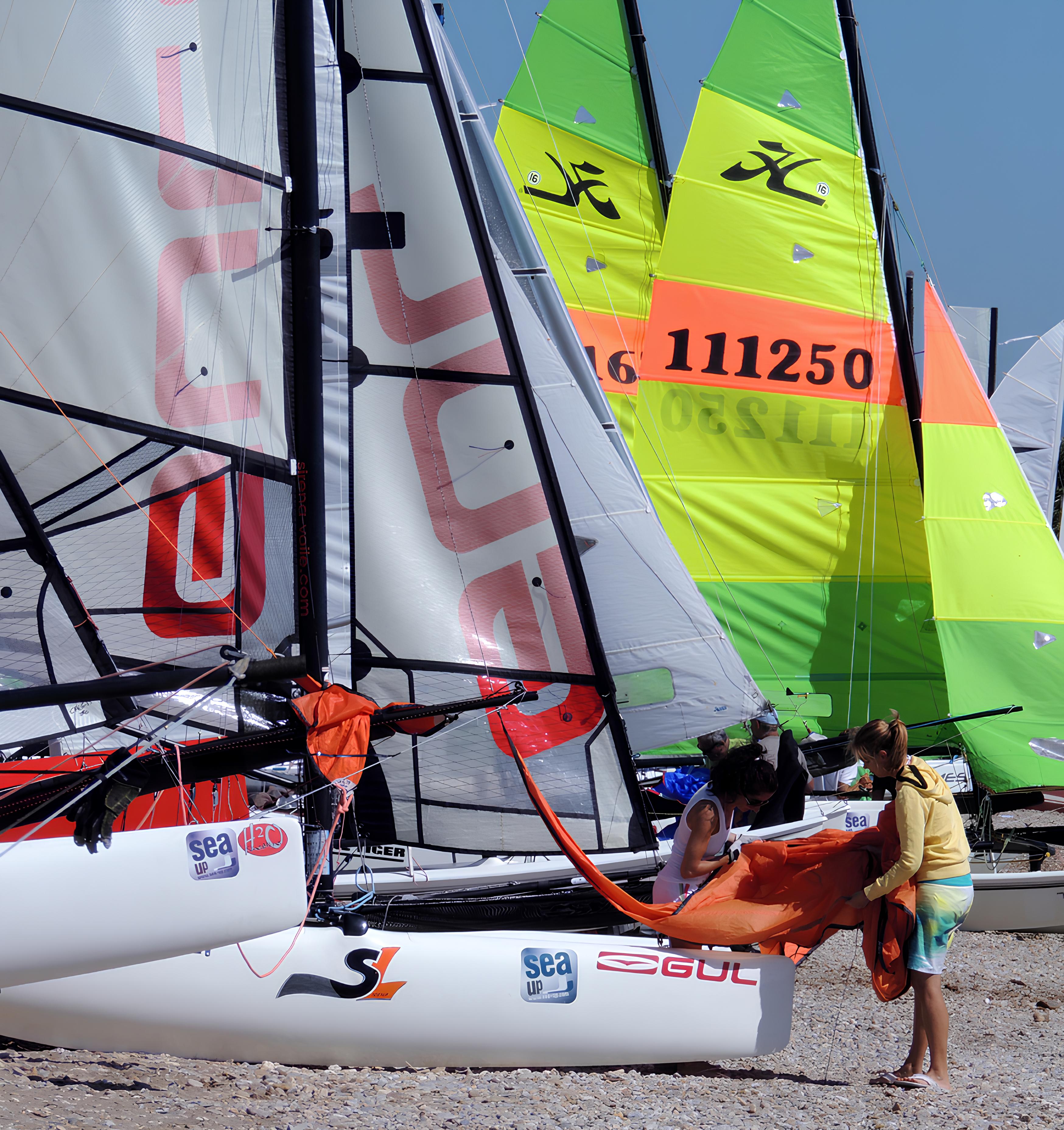 VOILE ADULTE CATAMARAN